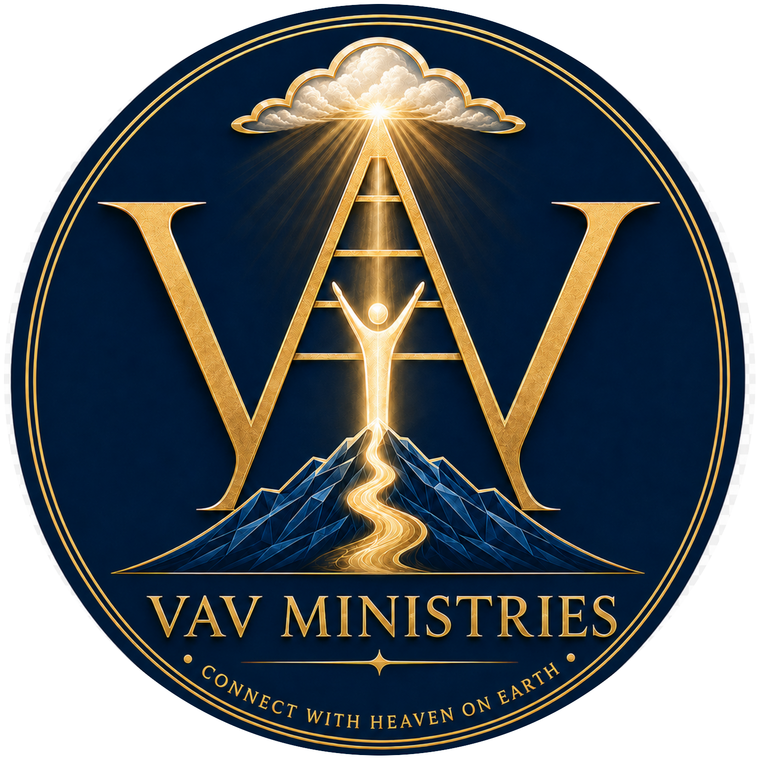 VAV Ministries emblem: Connect With Heaven on Earth